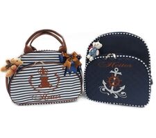 Kit Bolsa Maternidade Luxo M + Mochila Maternidade Luxo M