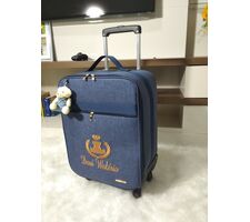 Mala com Rodinhas Personalizada para Menino + Trocador - 41542
