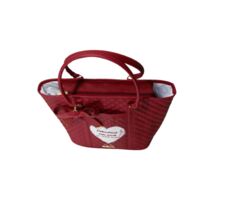 Bolsa Vermelha Personalizada com Bordado - 41576