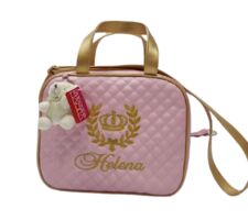 Frasqueira Térmica  Personalizada Rosa
