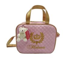 Frasqueira Térmica  Personalizada Rosa - 41614