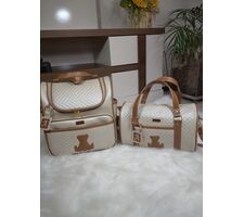 Kit Bolsa Baú P e Mochila 2 em 1
