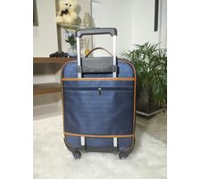 Kit Bolsa Bebê com nome Azul Marinho - 41817