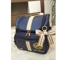 Mochila Maternidade Personalizada Azul Marinho - 42035