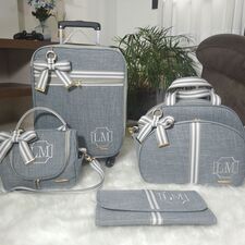Kit Bolsas de Maternidade Cinza em Interlagos