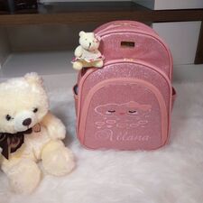 Mochila Rosa Impermeável em Itu