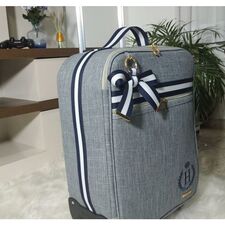 Produção de Mala Maternidade Masculina Exclusiva