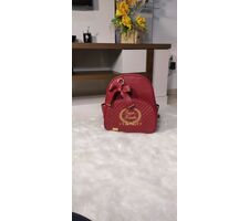 Mochila Vermelha Grande Personalizada