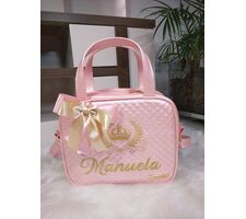 Kit Bolsas Maternidade Rosa Personalizada - 60190