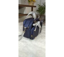 Bolsa Maternidade Média Azul Personalizada - 60223