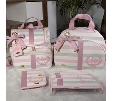 Kit Maternidade personalizado menina Listras