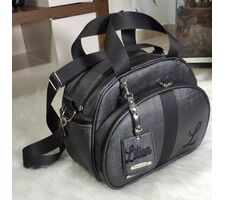 Bolsa Média Preto Perolizado - 75726