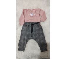 Conjunto Menina Body e Calça Saruel - 76321