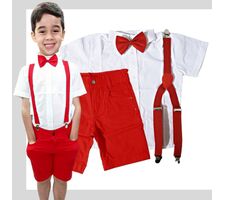 Kit Roupa Social  Menino - Festas - Casamento - Batizado