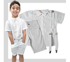 Kit Roupa Social  Menino - Festas - Casamento - Batizado
