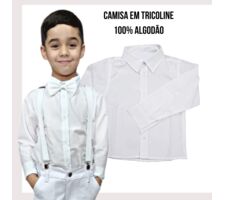 Kit Roupa Social  Menino - Festas - Casamento - Batizado - 76437