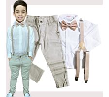 Kit Roupa Social  Menino - Festas - Casamento - Batizado