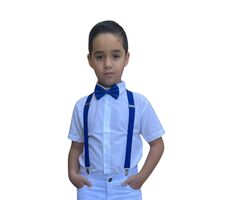 Suspensório Infantil Azul Royal
