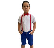 Kit Roupa Social Menino - Festas - Casamento - Batizado - 76716