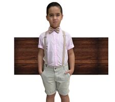 Kit Roupa Social Menino - Festas - Casamento - Batizado - 76736