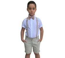 Kit Roupa Social Menino - Festas - Casamento - Batizado - 76739