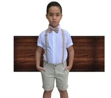 Kit Roupa Social Menino - Festas - Casamento - Batizado - 76740